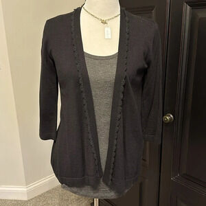 Kate Spade New York Broome Street Open Cardigan, NWT, Size XS